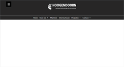 Desktop Screenshot of hoogendoorn-mbi.nl