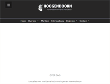 Tablet Screenshot of hoogendoorn-mbi.nl